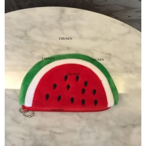 Sweet Watermelon Plush Purse , Plush Toy BAG , 11CM Plush doll Purse