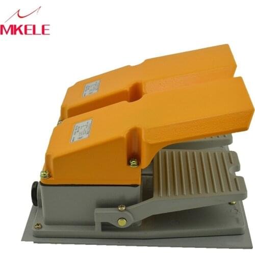 MKLT4-202H Foot Control Metal Pedal Foot Double Pedal Switch For Bending Machine Punch Lowest Price High Quality