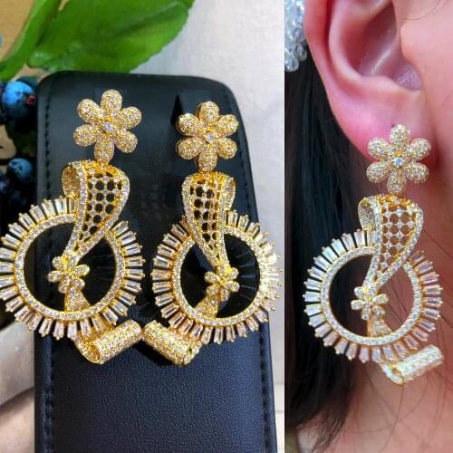 Original design Luxury Trendy Dangle Earring Enthusiasm Jewelery for Women Fashion Wedding Daily Earring Jewelry High Quality