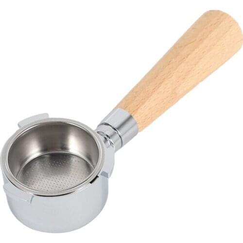 Coffee Bottomless Portafilter for Delonghi EC680/EC685 Filter 51MM Replacement Filter Basket Coffee Accessories