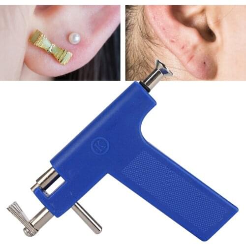 Professional Body Piercing Tool Set Ear Piercing Gun Set Safety Ear Nose Navel Ongue Piercing Gun Machine Safty Sterile Piercer