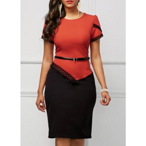 SAKAZY Office Summer Dresses