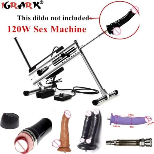 New Automatic Sex Machine Strong Power Love Machines With Free Attachments Big Dildo Vibrator Sex Toys For Women Men Masturbator
