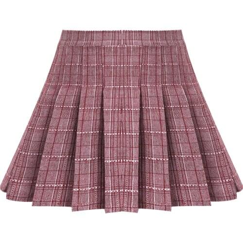 Toddler Kids Girls School Plaid Skirt Children Clothing Princess A-line Pleated Skirts Dance Short Skirt With Built-in Shorts