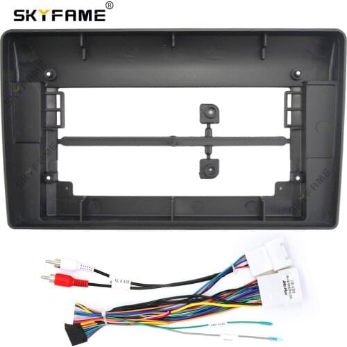 SKYFAME Car Frame Cable For MITSUBISHI AIRTREK Outlander 2001-2005(Small frame) Android Big Screen Dask Kit Fascia Frame Line