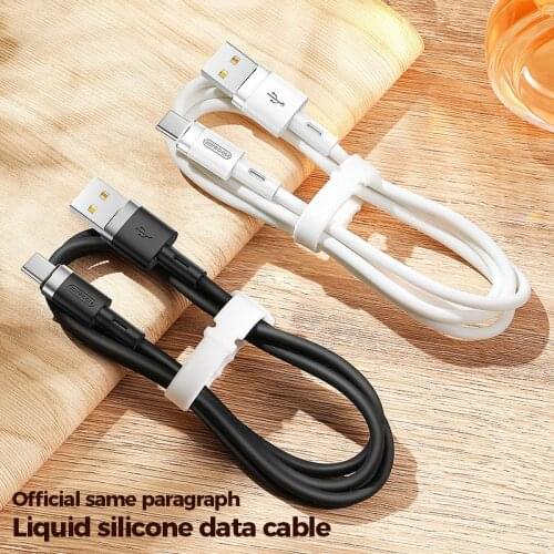 Joyroom Usb C Type C Cable Charger for Xiaomi Micro Usb Fast Charging Data Cord for Huawei Samsung Realme Usb Liquid Silicone
