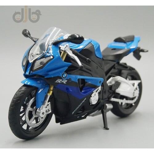 1:12 Diecast Sport Motorcycle Model Toy S1000RR Replica With Sound & Light