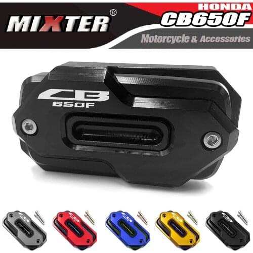Motorcycle Accessories CNC Front Brake Fluid Reservoir Cover Cap Decorative Guard For HONDA CB650F CB-650F 2014-2020 CB 650F