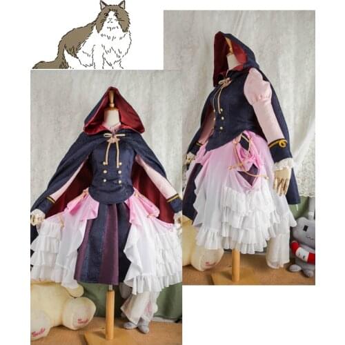Anime Touhou Project Remilia Scarlet Lolita Dress Gothic Uniform Cosplay Costume Halloween Carnival Free Shipping Customized