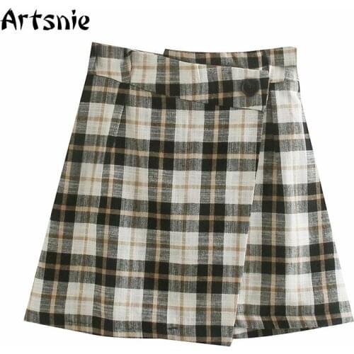 Женские мини юбки Artsnie China At AliExpress