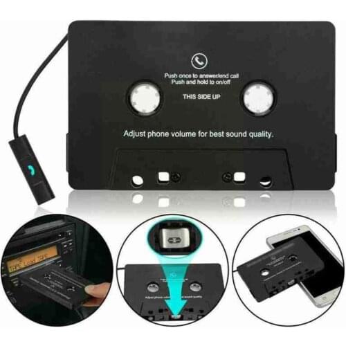 Aux Adapter Car Tape Audio Cassette Mp3 Player Converter IPhone Plug AUX Player For IPod Sale CD 3.5mm Jack Hot Cable MP3 S2C2