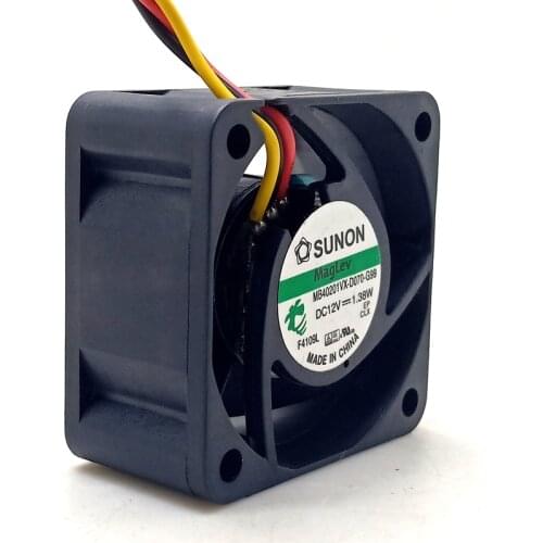 New For Sunon 402012V Maglev Mute Fan MB40201VX-D070-G99 4cm Speed Tach cooling Fan