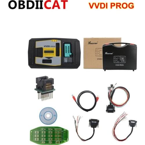 DHL Free VVDI PROG Programmer VVDIPROG V4.8.4 Auto Diangnostic-tool Program For B-M-W Multi-languages and Support Update