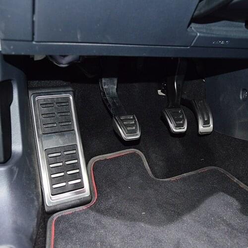 Car Pedals Cap Foot Rest Cover Accelerator Brake Clutch For VW Golf 7 GTi MK7 Seat Leon Octavia A7 Rapid Audi A3 8V Passat VIII
