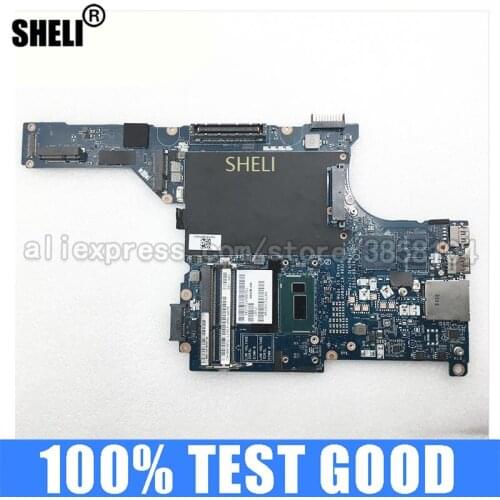 SHELI for DELL E5440 Laptop Motherboard Mainboard LA-9832P with I5-4300u HTNPG 0HTNPG 100% Full Tested Good Working DDR3 Intel