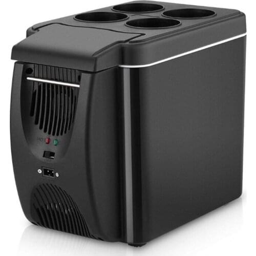 Mini Car Fridge 6L Portable Hot And Cold Professional Refrigerator Freezer for Bar Club Hotel Fruit High Qulity 220V/12V BX30