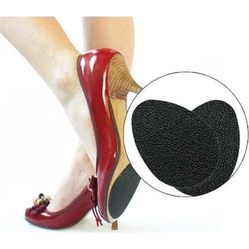 Waterproof Half Outsoles Sticker Forefoot Cushion Universal Anti Slip Shoe Sole Pads Ground Grips High Heels Adhesive