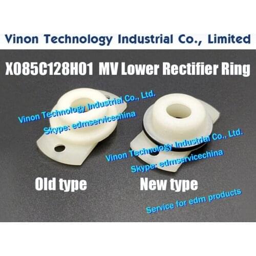 X085C128H01 MV Lower Rectifier Ring (Old type) for Mitsubishi MV series machines MV edm wear parts