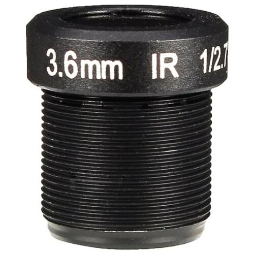 3.6MM 3MP 1/2.7 M12 96 Degree IR Sensitive FPV Camera Lens