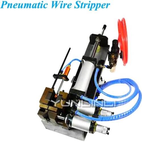 Pneumatic Wire Stripper Cable Crimping And Peeling Machine For Metal Wire Recycle Wire Cable Stripper Stripping Device ZC-315