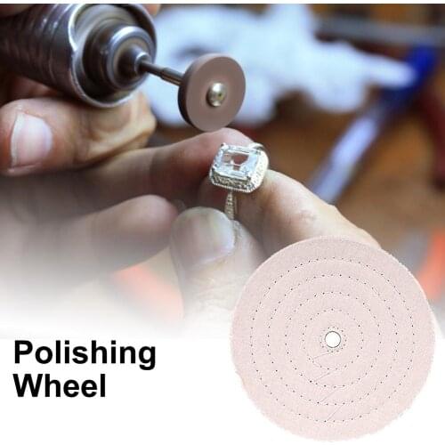 8 Inch Buffing Polishing Wheel Lint Cloth Buffing Wheel Gold Silver Jewelry Mirror Polish Grinder Pad Car Abrasive Polish Tool