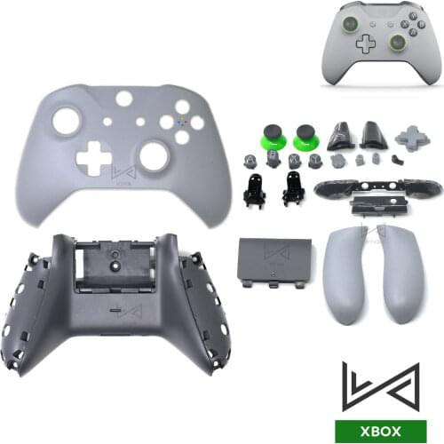 Replacement Housing Shell Kit For Xbox One Slim Controller Cover Case With Thumbsticks Full Button Set