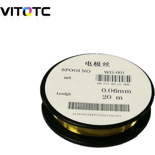 0.06mm Dia Tungsten Electrode Wire Corona Wire High Quality Used For Photocopier Repair About 20 Meters/Roll Printer Copier Part