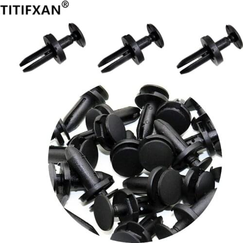 For Chrysler Patriot Compass Caliber JCUV Journey Car Rear Bumper Fender Taillight Clips Mudguard Push-in Plastic Fastener Rivet