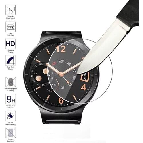 1/2/4Pcs Tempered Glass Screen Protector For Samsung Galaxy Watch smart watch Replacement Film accessories 42/46mm