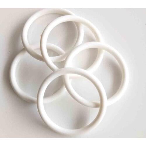 1 pcs 8 cm Plastic Ring White