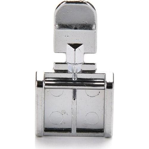 1PC Single Sides Metal Zipper Presser Foot Feet For Household Snap-on Sewing Machine Brother Singer Janome
