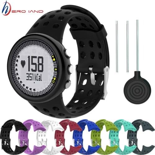 1 Pcs Replacement Silicone Watch Band Bracelet Strap For SUUNTO M1 M2 M4 M5 M Series Universal Watchband With Install Tools