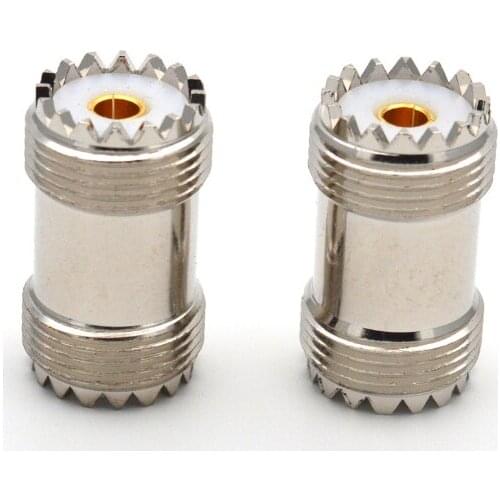 1PC UHF Female SO-239 Jack To UHF Female SO239 RF Adapter Connectors