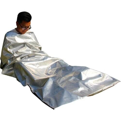 4-layer Outdoor Emergency Sleeping Bag Thermal Insulation Life-saving and Dirty Sleeping Bag Warm Bag Reflective First Aid