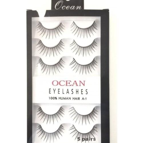 5'li False Lash 615 463351582 Real Appearance Easy To Use