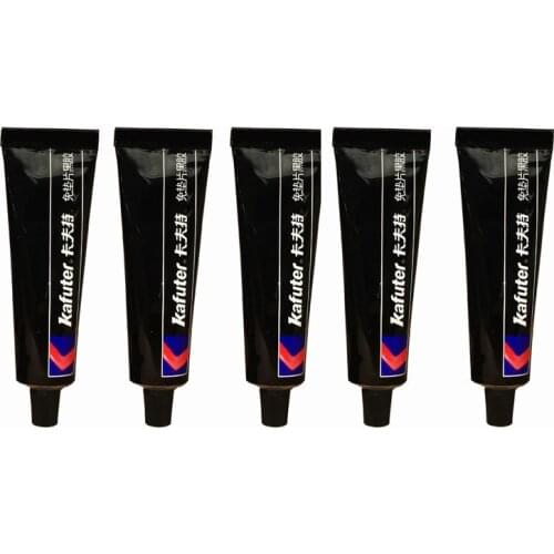 5Pcs/lot Kafuter high quality 55g K-586 black Waterproof Resistant to oil Resist high temperature sealant