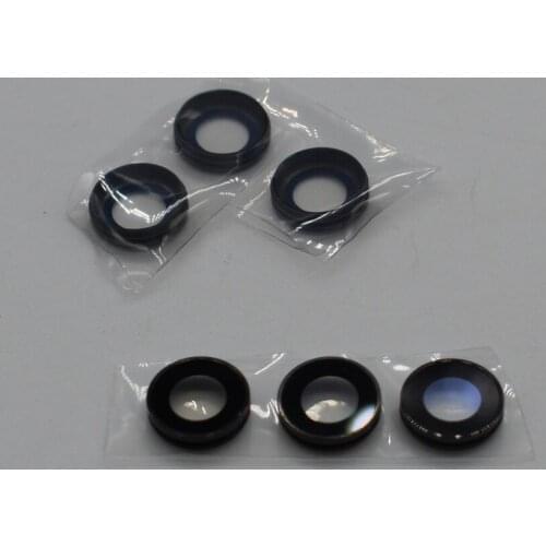 50pcs New for iPhone 7 7G 4.7 inch Crystal Back Camera Glass Lens with Frame replacement