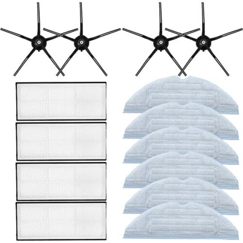 Promotion!For Xiaomi Roborock S7 Series, T7 And T7 Plus Robot Vacuum Cleaner Accessories Filter Side Brush Cleaning Cloth