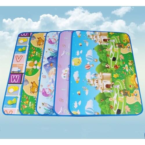 Baby crawling mat game pad double-sided pattern carpet children foam puzzle toy carpet home living room bedroom outdoor essentia
