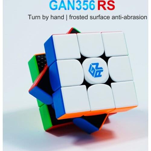 GANs Cube GAN356R S 3x3x3 Magic Speed Cube Professional Stickerless Gan 356 RS 3x3 Cube Puzzle Cubo Magico GAN 356 R S