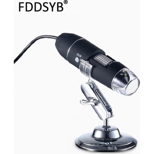 Mega Pixels 500X 1000X 1600X 8 LED Digital USB Microscope motherboard repair Magnifier Electronic Stereo USB Endoscope Camera