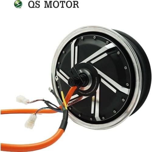QS Motor 13inch 8000W V4 96V 140kph Hub Motor for Electric Motorcycle