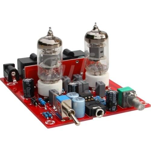 NE5532 dual-op amplifier pre-headphone amplifier finished board hifi fever bile pre-amp amplifier, 6J1 tube bile ear amplifier