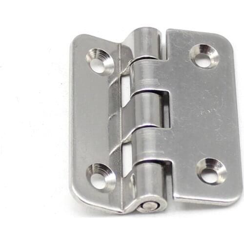 Stainless Steel Bending Hinge 160 Degree Rotational Industrial Distribution Cabinet Door Chassis Door Hinges 2pcs