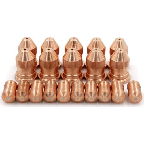 Plasma consumables 21150+21328 electrodes tips _20pcs package for Esab PT-20AM torch