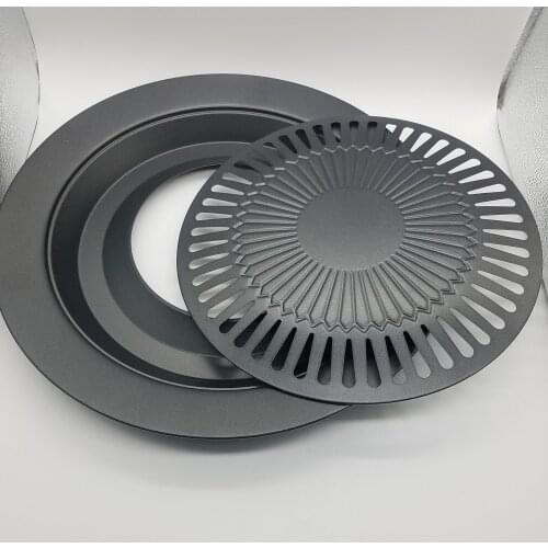 Top Portable Korean Outdoor Smokeless Barbecue Gas Grill Pan Household Smokeless Gas Stove Plate Bbq Roasting Cooking