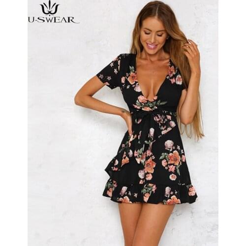 U－SWEAR Floral Summer Dresses