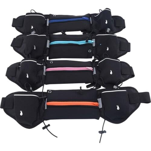 Unisex Waist Bag Outdoor Sports Pockets Anti-theft Mobile Phone Running Belt Waterproof Tactical Invisible Running Bags