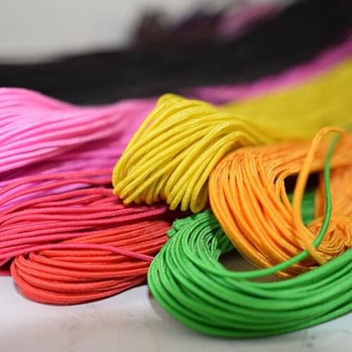 0.8mm Round Elastic Rope Rubber Band Elastic Line Nylon Beading Cord DIY Bracelet Necklace Sewing Jewelry Accessories
