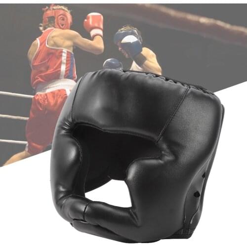 100% Brand New And High Quality Adult/Children Enclosed Boxing Head Guard Helmet Sanda Muay Thai Fighting Protecting Equipment